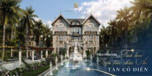 Dinh thự siêu sang 2500m2 tại Noble Palace Riverside Phúc Thọ